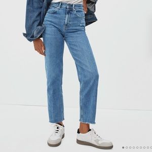 Everlane The-Way High Jeans Distressed